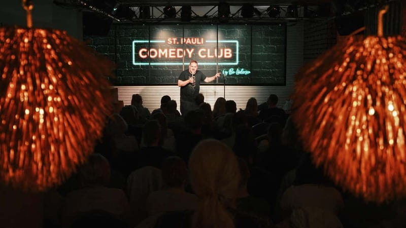 Hamburg: St. Pauli Comedy Club - The welcome and the room