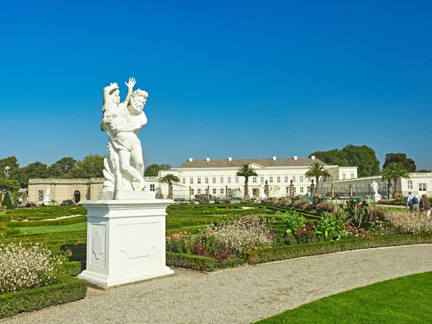 Hanover: Royal Gardens of Herrenhausen Guided Tour - Boxwood, marble gravel, and flower borders