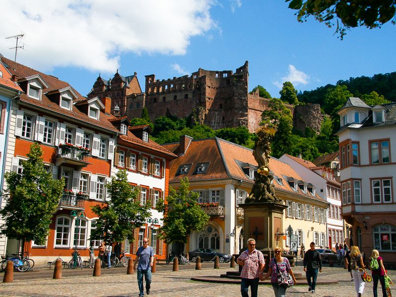 Heidelberg Castle Tour: Residence of the Electors - The former Hortus Palatinus adds a quieter start