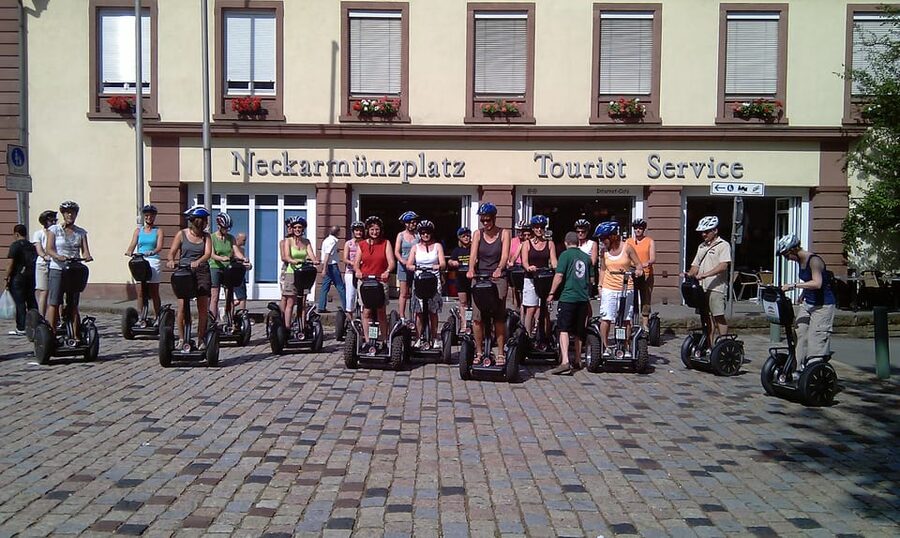 Heidelberg: Hills and Wine Region Segway Tour - Leaving Neckarmünzplatz for the Neckar Valley
