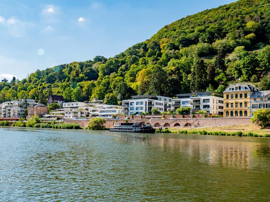 Heidelberg: Neckar River Sightseeing Cruise with a Drink - Turning at Wieblinger Wehrsteg