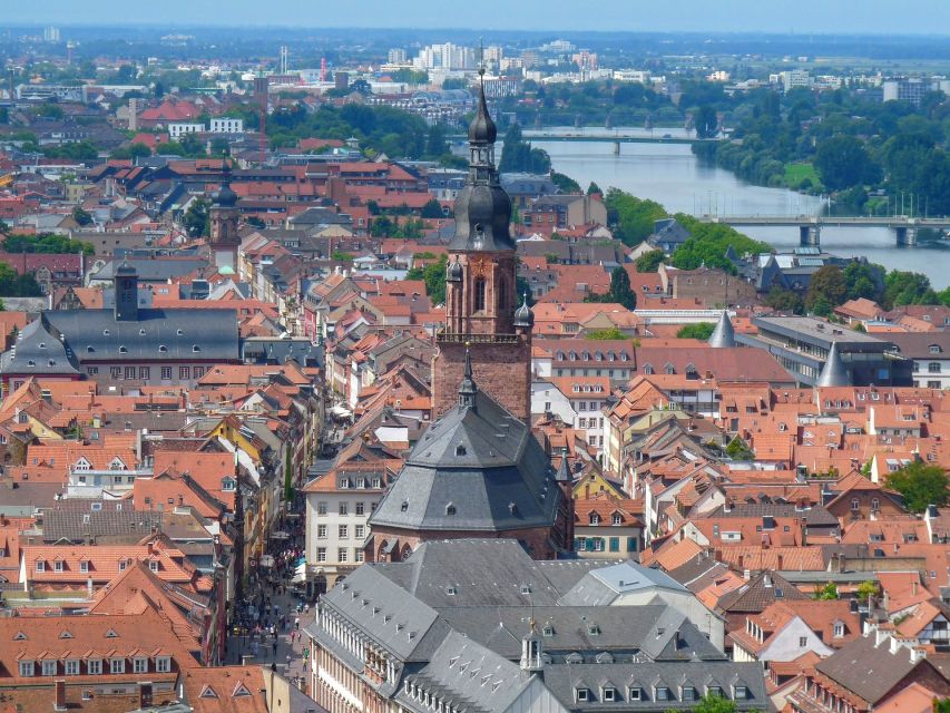 Heidelberg: Old Town Tour Including Castle Visit - Corn Market and the famous view of Heidelberg Castle
