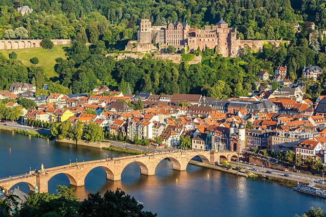 Heidelberg old Town Tour. - Market Square, Town Hall, and Jesuit Church