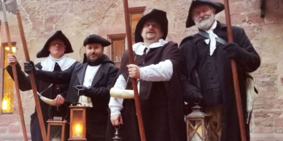 Heidelberg: On the trail of the Night Watchmen - Starting at the Hercules Fountain on Market Square