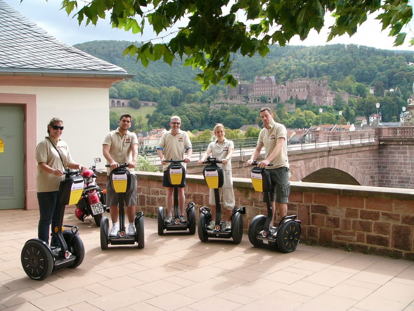 Heidelberg: Philosophers' Walk Guided Segway Tour - Starting at Neckarmünzplatz and learning the Segway