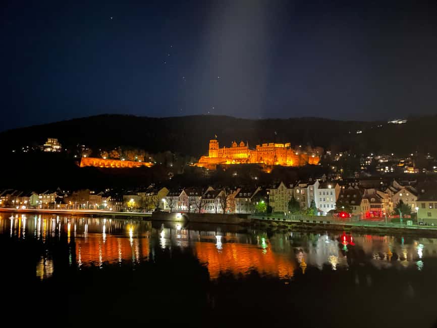 Heidelberg: Pub crawl through the old town including drinks - The Old Bridge and views toward Heidelberg Castle