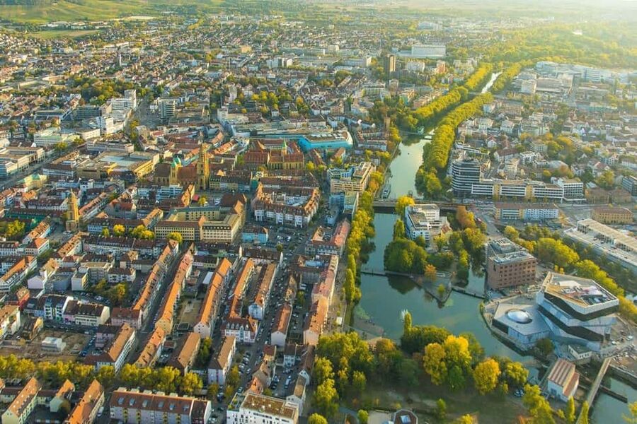 Heilbronn: Boat trip on the Neckar - Following the Wilhelmskanal