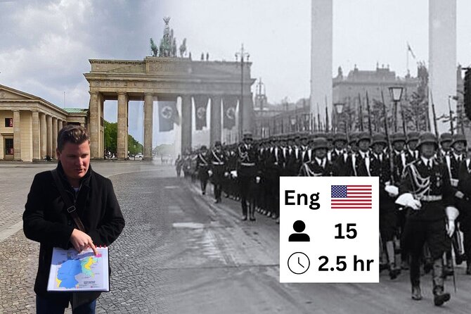 Hitler's Berlin - the rise and fall (Small Group) - Brandenburg Gate begins the political story