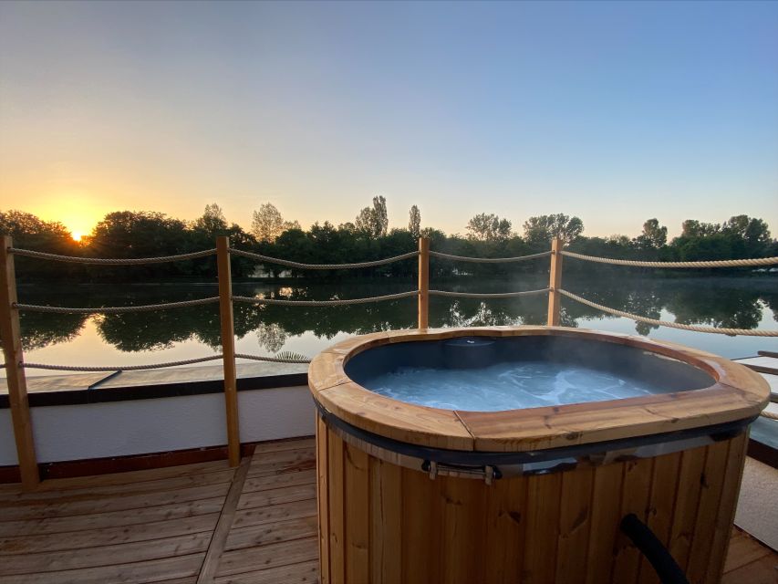 Hot tub and Relaxation - A rooftop break above the Neckar