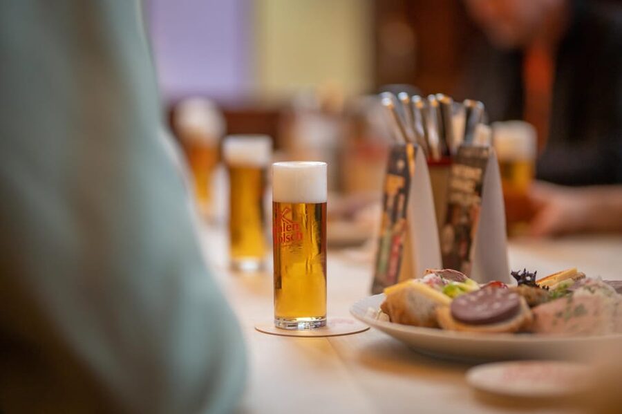 Informative and fun brewery tour in German, public - Stop one: Brauerei zur Malzmühle
