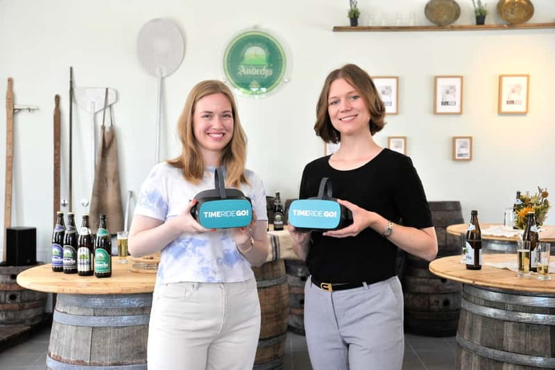 Kloster Andechs: Brauerei-Tour mit Virtual Reality entdecken - The brewery walk and the virtual reality view
