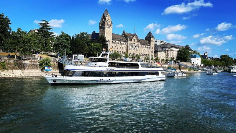 Koblenz: 2-Hour Sightseeing Cruise on the Rhine - Boarding La Paloma at Bridge 10
