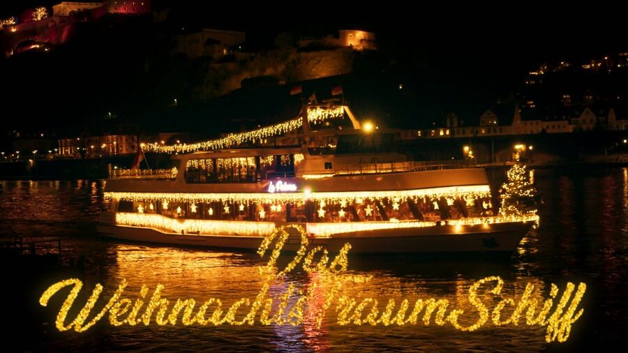 Koblenz: Christmas Boat Tour with Mulled Wine - Stolzenfels Castle and Rhine Romanticism