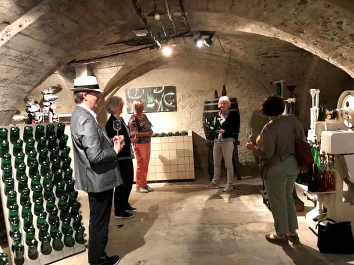 Koblenz: Historical Sparkling Wine Museum Guided Tour - From grape harvest to bottle fermentation