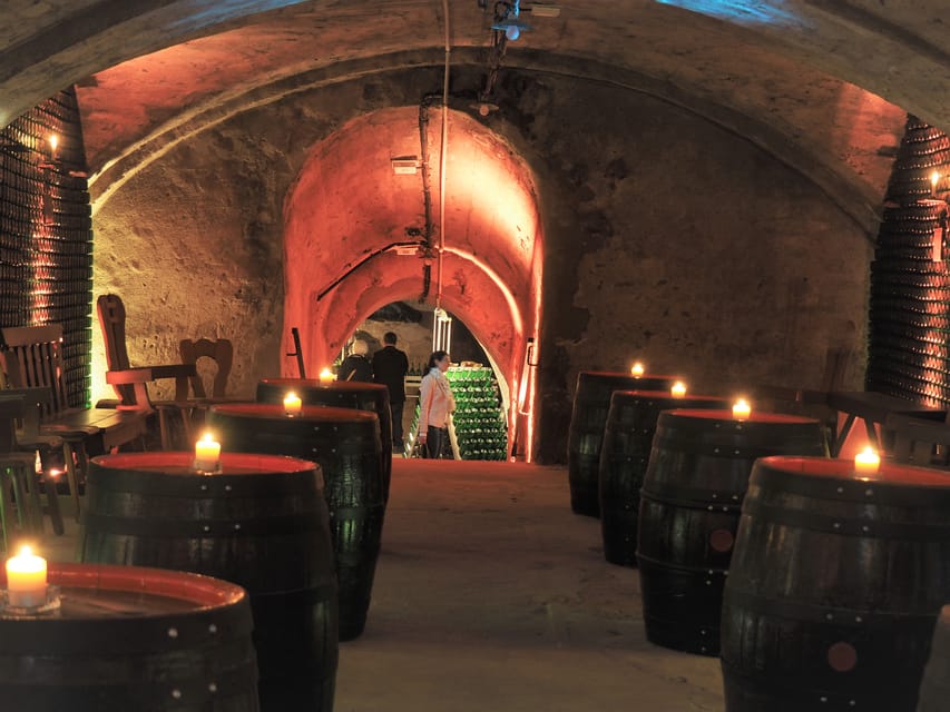 Koblenz: Historical Sparkling Wine Museum Guided Tour - A smart choice on hot or rainy days