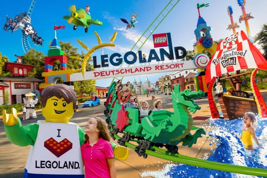 LEGOLAND® Deutschland Resort: Admission Ticket - NINJAGO World and the younger action rides