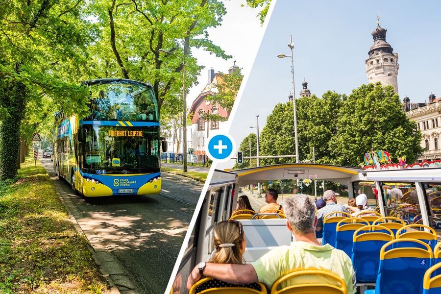 Leipzig: 13-Stop Hop-on/Hop-off Bus Ticket - Seeing Leipzig in one useful loop