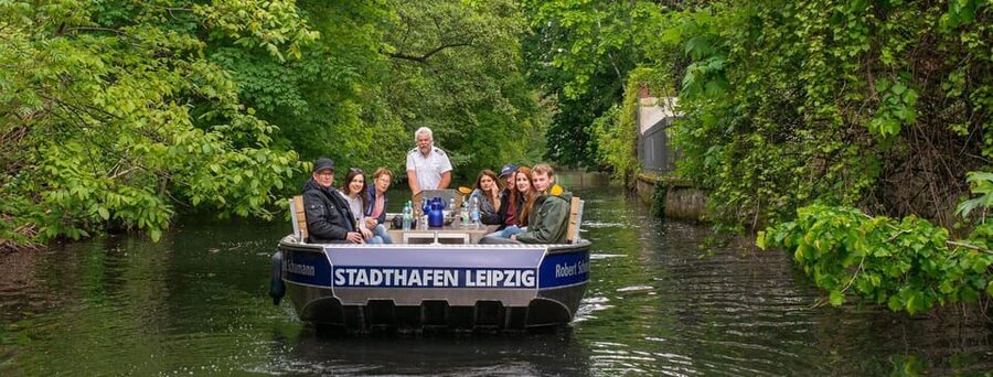 Leipzig: 2-hour Auwald Motorboat Tour - Leaving Leipzig’s city harbor