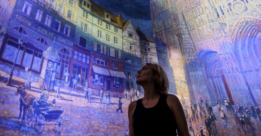 Leipzig: 360° Panorama THE CATHEDRALE OF MONET ticket - Why The Cathedral of Monet feels different from a normal museum visit