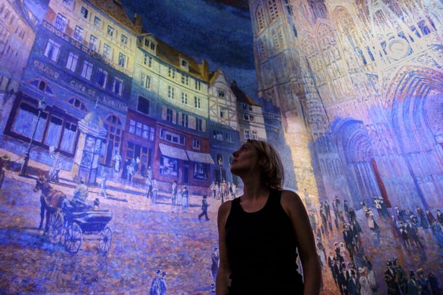 Leipzig: 360° Panorama THE CATHEDRALE OF MONET ticket - How a 6-by-2-meter oil painting became a 3,500-square-meter panorama