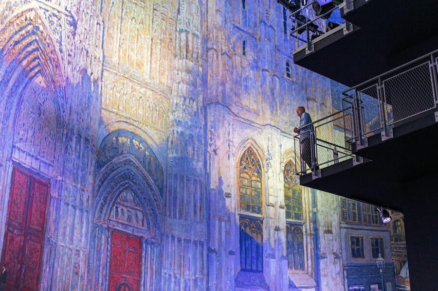Leipzig: 360° Panorama THE CATHEDRALE OF MONET ticket - The accompanying exhibition and final film