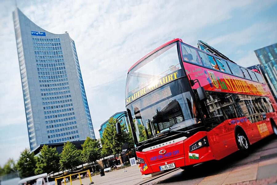 Leipzig: Bus Tour with Walking Tour - What the 100-minute route actually shows you