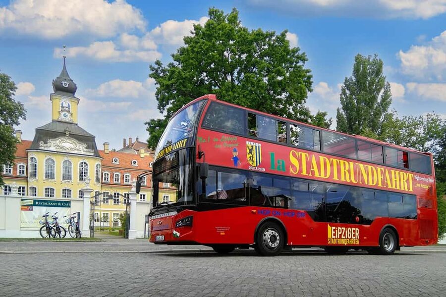 Leipzig: Bus Tour with Walking Tour - The Panometer and Leipzig’s southern side