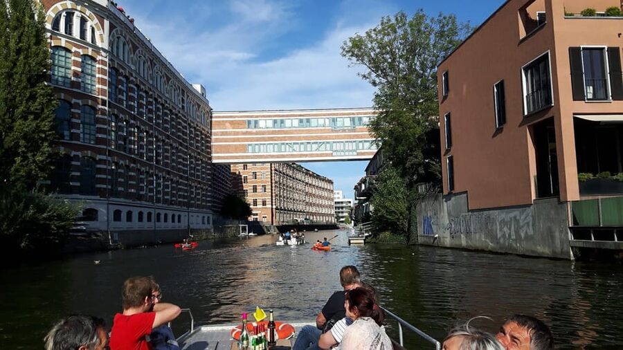 Leipzig: Floodplain Forest & City River Cruise - Scheibenholz racecourse from the water