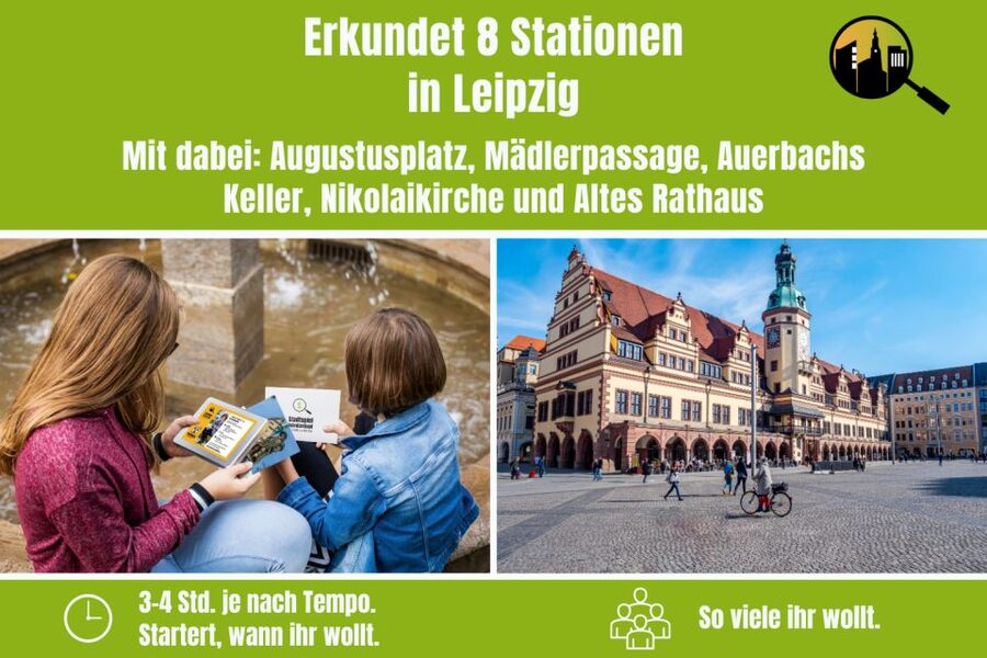 Leipzig: Scavenger Hunt Self-Guided Tour for Children - A playful route through Leipzig’s center