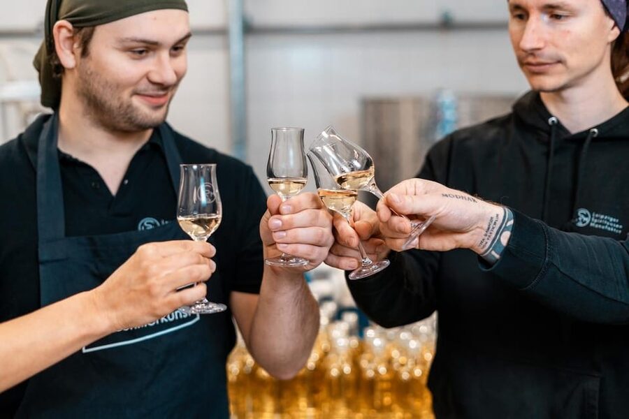 Leipzig Spirits Manufacture: Guided Tour and Tasting - Language, age limits, and the right audience