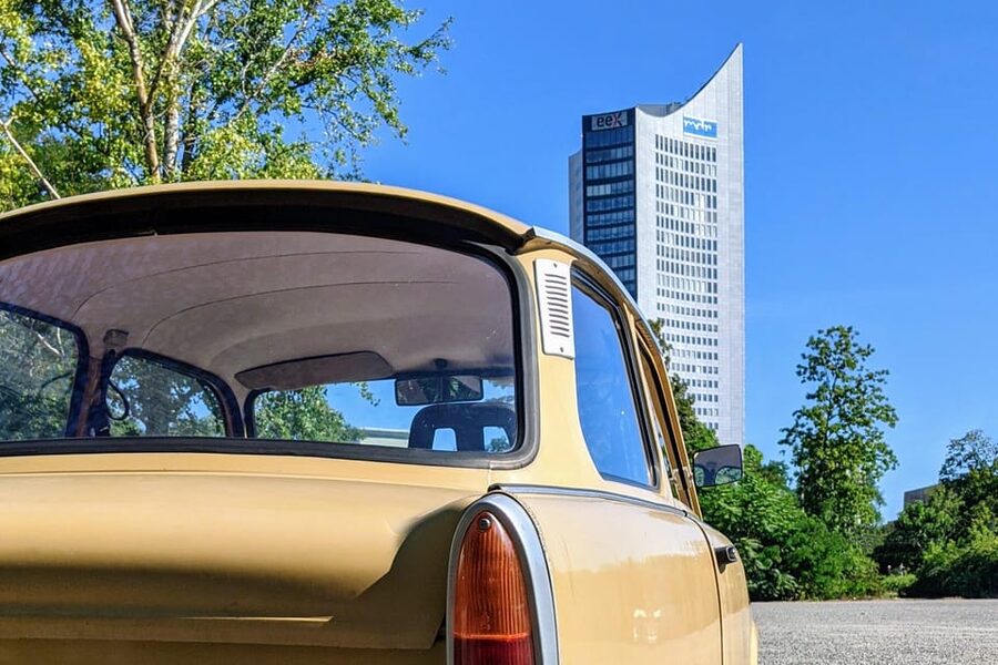 Leipzig: Trabant Rental for your very own tour - What four people can expect inside
