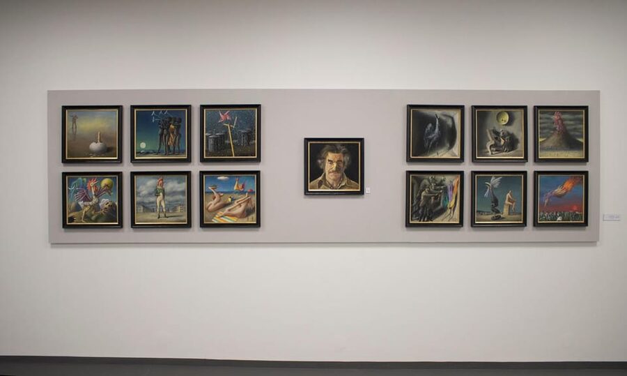 LETTL Museum of Surreal Art Entry Ticket - The multimedia guide gives the paintings more room