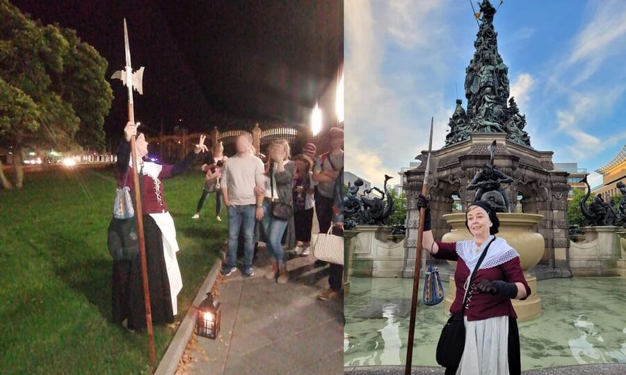 Mannheim: Public Night Watchman Tour with Night Watchwoman Marie - Key points at a glance