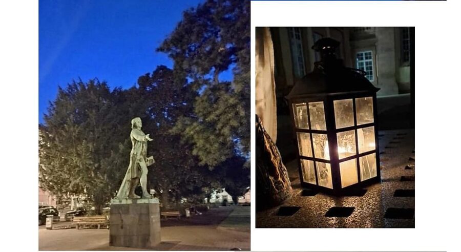 Mannheim: Public Night Watchman Tour with Night Watchwoman Marie - Alte Sternwarte and Mannheim’s interest in invention