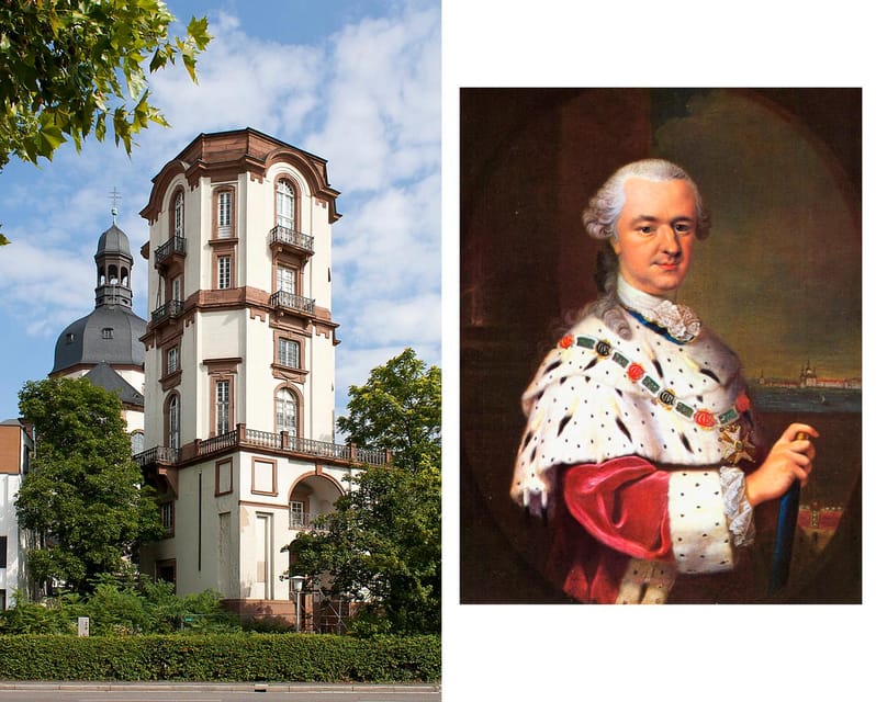 Mannheim: Public Night Watchman Tour with Night Watchwoman Marie - Palais Bretzenheim and the Elector’s world