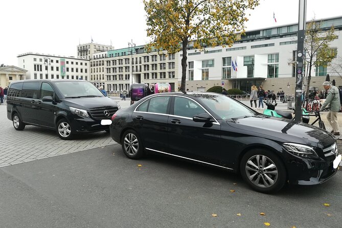 Minivan Driver and Guide (DIN15565) Tailor Made Berlin Highlights - Bebelplatz and the memorial to the book burning
