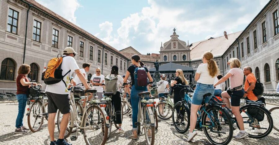 Munich 3-Hour Guided Bike Tour - Hofbräuhaus, Maximilianstrasse, and royal Munich
