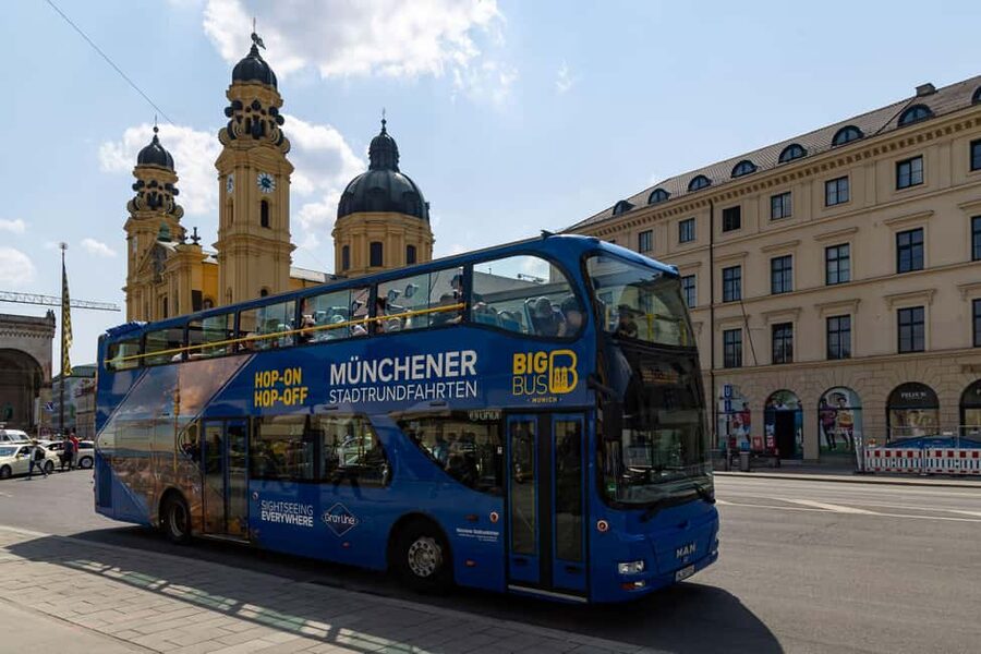 Munich: Big Bus Hop-On Hop-Off Sightseeing Bus Tour - The longer route to Nymphenburg and BMW Welt