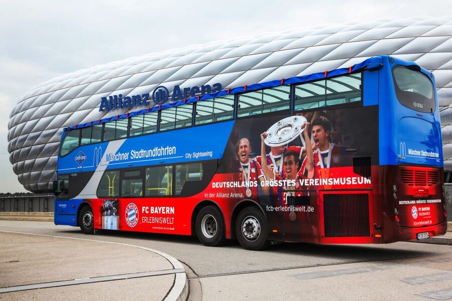 Munich: City Bus Tour & FC Bayern Munich Allianz Arena Tour - Starting at Karlsplatz and seeing Munich by bus