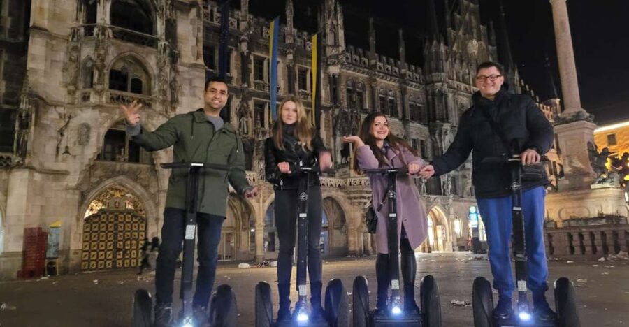 Munich: Guided City Highlights Night Tour by Segway - Key points to know before you book