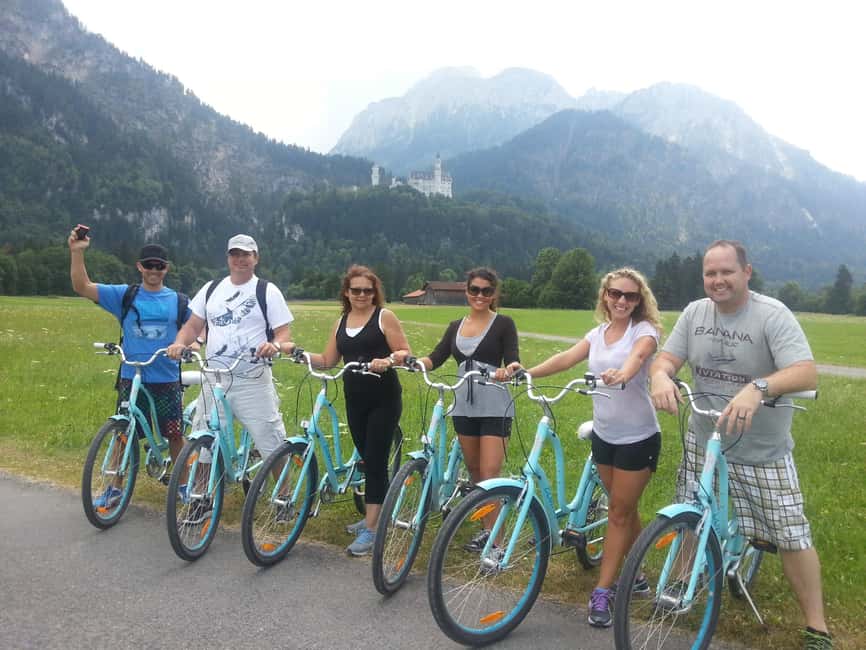Munich: Neuschwanstein Castle by Bus with Alpine Bike Ride - Reaching Neuschwanstein Castle