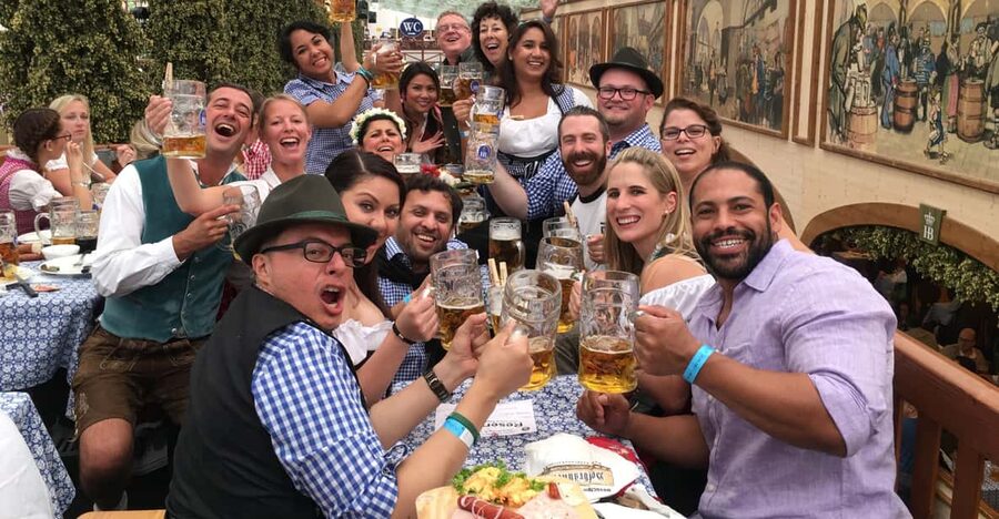 Munich Oktoberfest All-Inclusive Tour - Meeting at Marienplatz for breakfast and beer lore