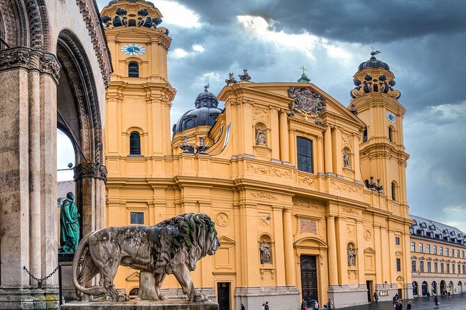 Munich: Old Town Highlights Private Walking Tour - Four hours reaches Odeonsplatz and Theatine Church