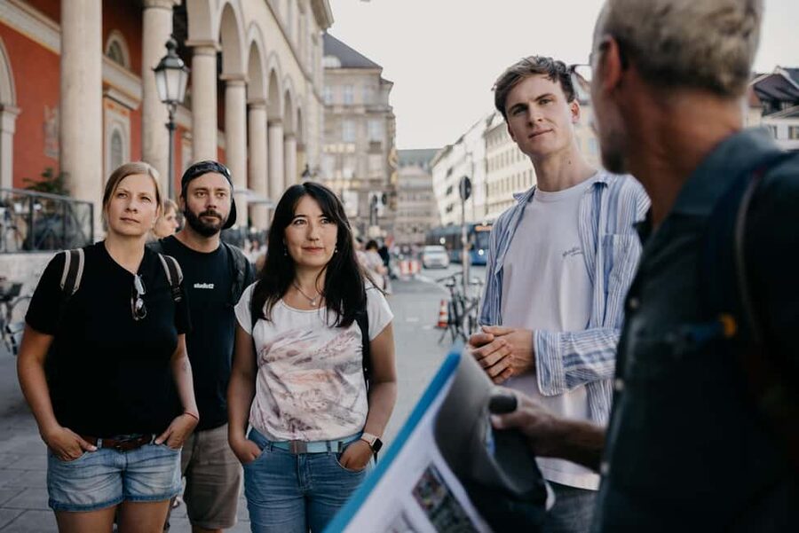 Munich's 500 Years of Architecture Guided Tour - Art Nouveau, street art, and the final modern contrast
