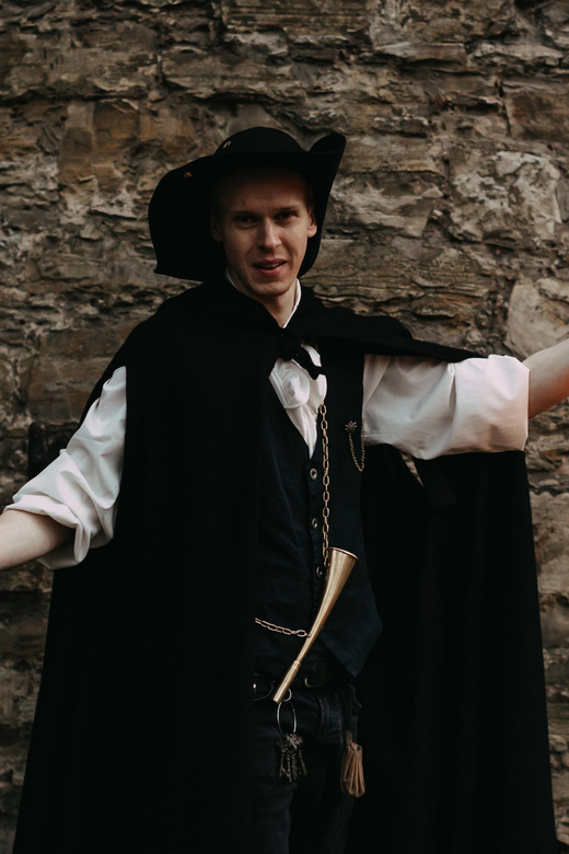 Münster: Nachtwächter-Führung (Erlebnistour) - Clemens, live acting, and the group atmosphere