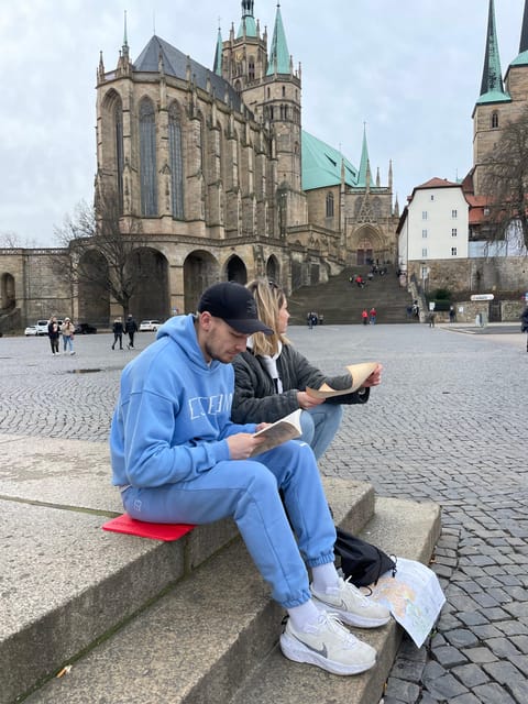 Mystery Backpack 2p: explore the city with an Erfurt novel - Erfurt as a Story You Can Walk Into