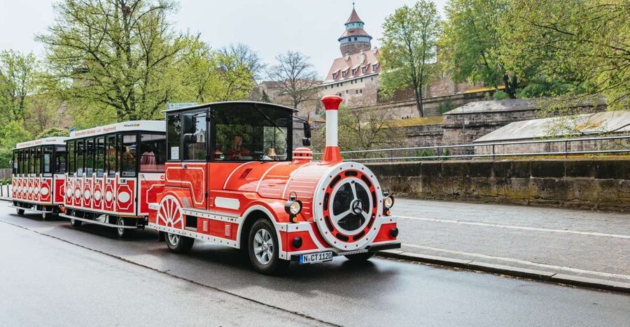 Nuremberg: City Tour with the Bimmelbahn Train - Across Maxbrücke and into the Old Town