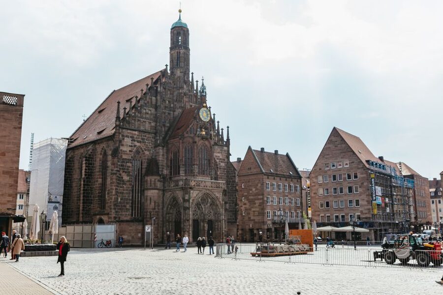 Nuremberg: City Tour with the Bimmelbahn Train - Climbing toward the Imperial Castle