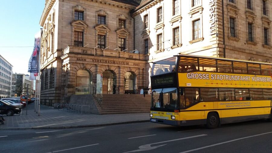 Nuremberg: Hop-On Hop-Off Bus Tour - Justizpalast and the Memorium