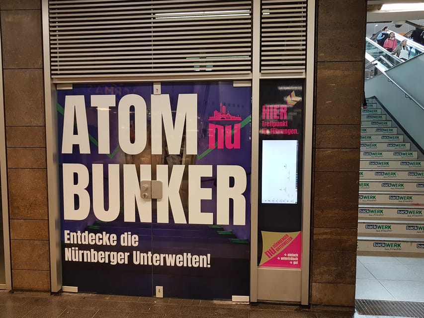 Nuremberg: Nuclear Bunker in Main Railway Station - Key points to know before booking
